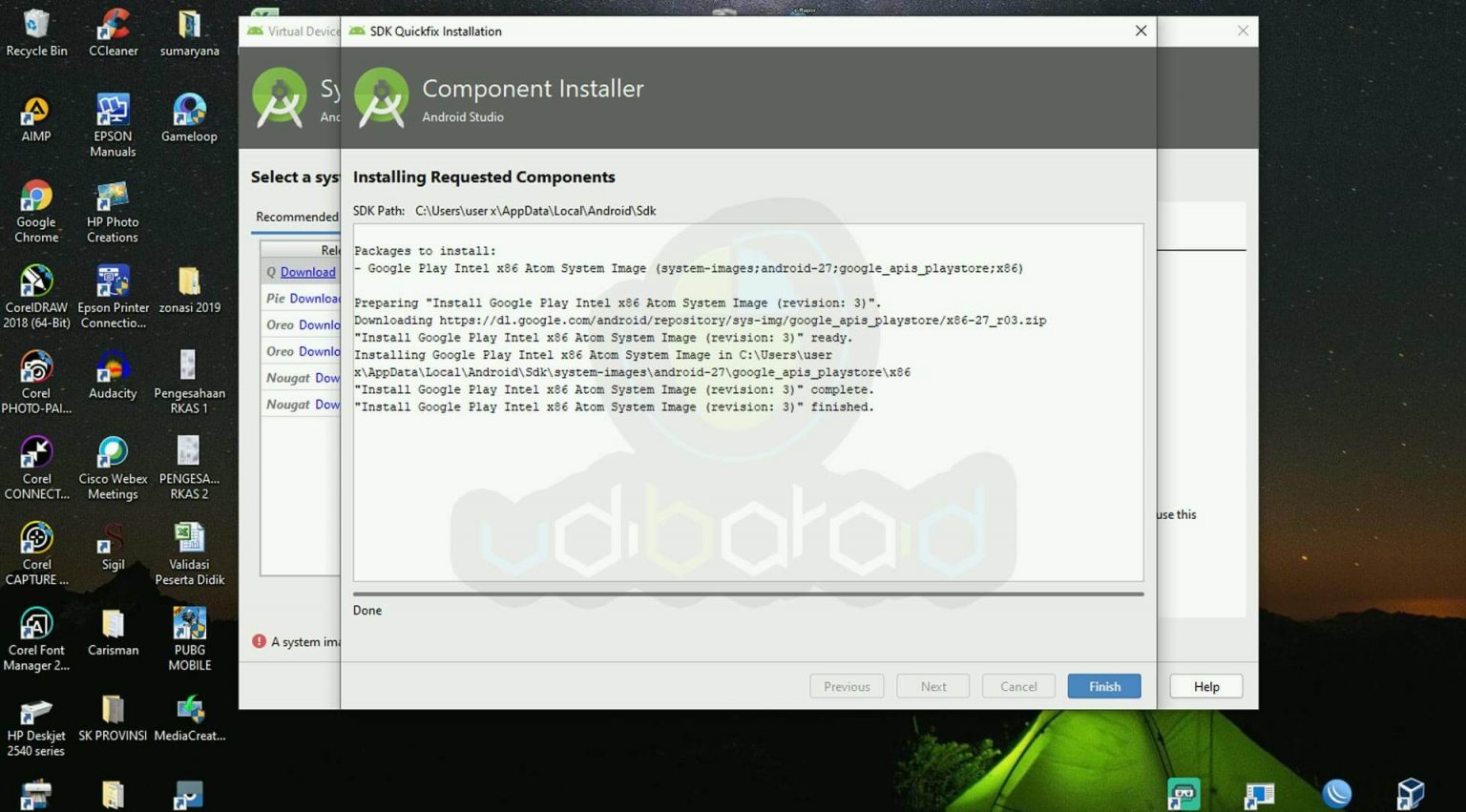 avd manager android studio