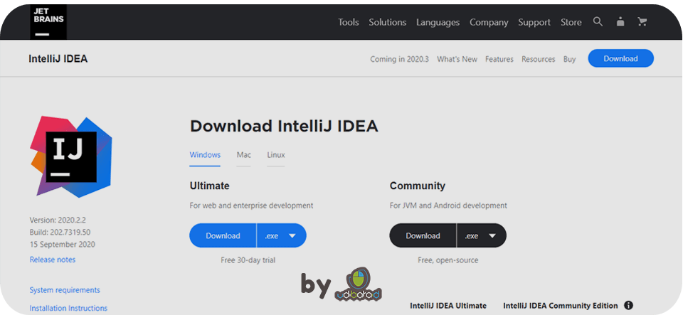 install intellij windows 10 free